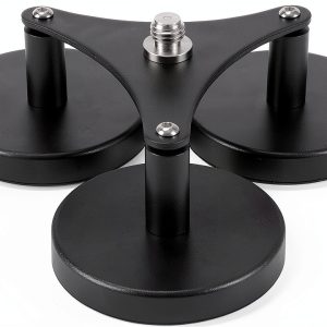 Triple Magnetic Mount by Mountlaser GNSS Base with 5/8" x11 Thread-0