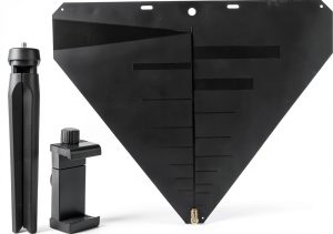 ZA-048 Log Periodic Dipole Antenna 400MHz-8GHz High Gain Directional Design for Spectrum Analyzer and RF Measurement for Ultra Series and UMS400, IP54 Rated for Outdoor Signal Monitoring-0