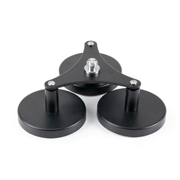 Triple Magnetic Mount by Mountlaser GNSS Base with 5/8" x11 Thread-2
