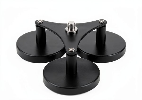 Triple Magnetic Mount by Mountlaser GNSS Base with 5/8" x11 Thread-1