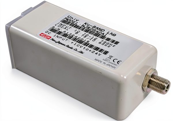Ku Band LNB Generic NJR2842A1 10.70-12.75 GHz Wht RF 10V to 24V DC-0