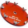 Grounding Plate Jumplushion Antenna Base Aluminum 11cm Compact 10‑Fork-0