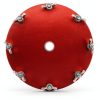 Aluminum Grounding Grid Plate for PAC-12 JPC-12 Antenna 11cm 3mm Thick-1