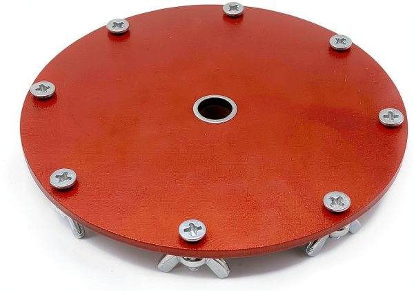 Aluminum Grounding Grid Plate for PAC-12 JPC-12 Antenna 11cm 3mm Thick-6
