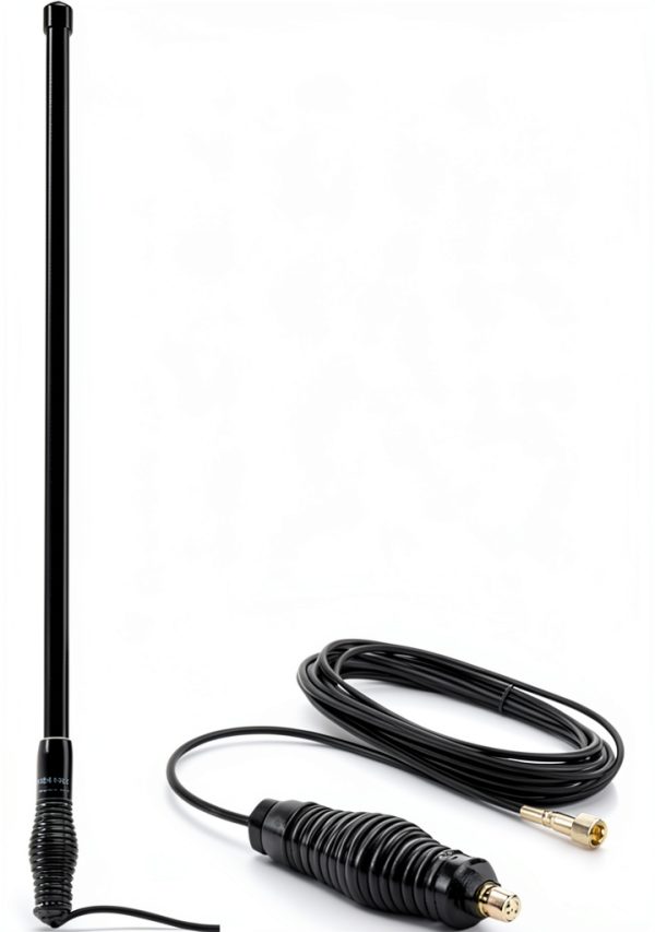 Midland MXAT05VP Bull Bar Antenna 28.5" Spring Base – 462-468 MHz-0