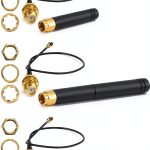 LoRa Antenna 915MHz 2dBi 6PCS Meshnology with 15cm UFL to SMA-0
