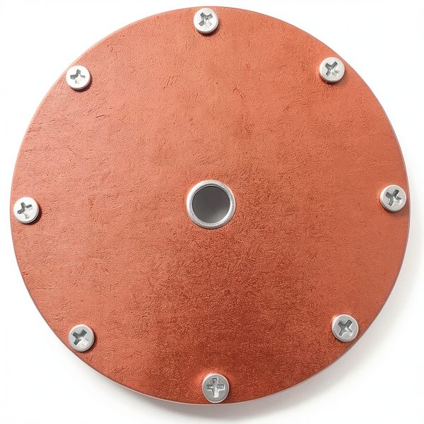 Aluminum Grounding Grid Plate for PAC-12 JPC-12 Antenna 11cm 3mm Thick-5