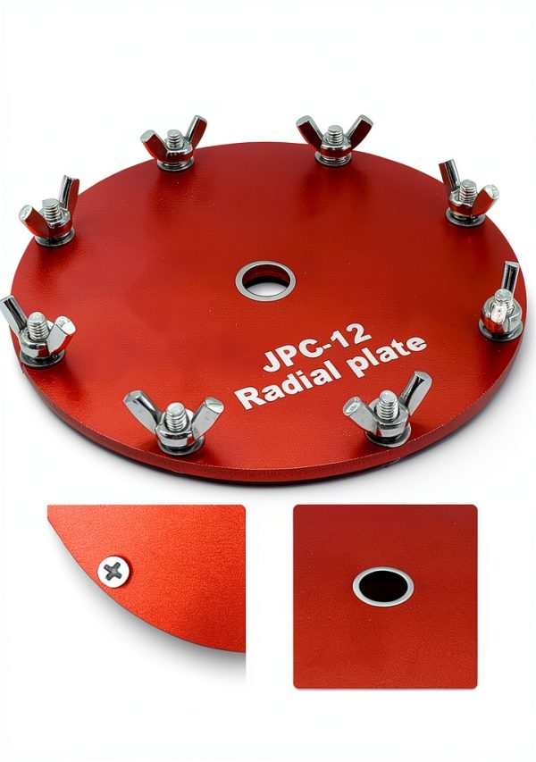 Grounding Plate Jumplushion Antenna Base Aluminum 11cm Compact 10‑Fork-1