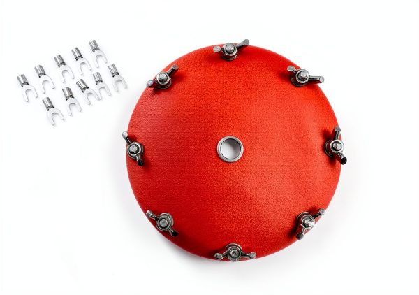 Aluminum Grounding Grid Plate for PAC-12 JPC-12 Antenna 11cm 3mm Thick-2