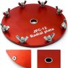 Aluminum Grounding Grid Plate for PAC-12 JPC-12 Antenna 11cm 3mm Thick-3