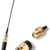 LoRa Antenna 915MHz 2dBi 6PCS Meshnology with 15cm UFL to SMA-1